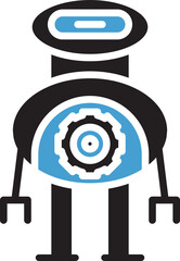 Robot Character Illustration