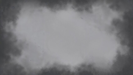 Dark smoke border creating empty space background