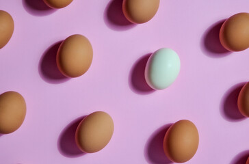 Eggs background