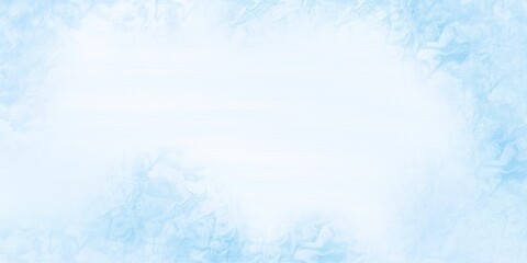 sunny sky blue light watercolor background. Aquarelle painting brush effect card paper textured canvas cloudy smoke space for text, entertaining card, template. aquamarine color graphics illustratio