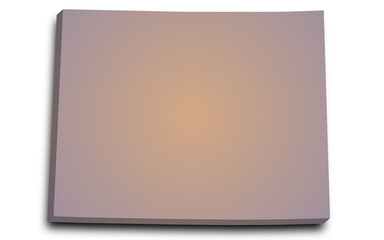 3d Wyoming map with color. United State of America, US, United State