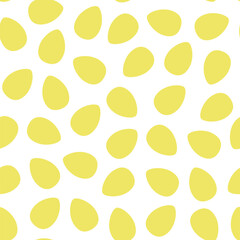 Happy Easter seamless pattern. Easter eggs pattern. Modern style colorful flat vector design.