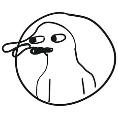 Set of Kids Doodle Art - Hand-Drawn Sketch Style