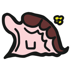 Set of Kids Doodle Art - Hand-Drawn Sketch Style