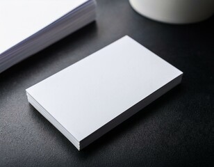 Wizytówka mockup wizualizacja