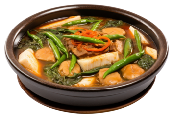 PNG Soup food meat meal.