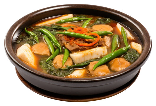 PNG Soup food meat meal.