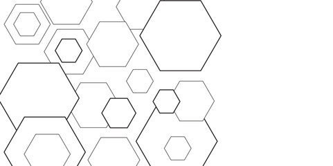 Luxury hexagonal abstract black metal background with golden light lines. Dark 3d geometric texture illustration. Black Hexagonal Pattern Metallic background with black and gold 3d	
