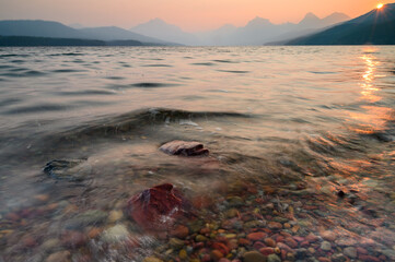 Lake and Mountains