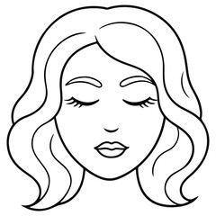 woman vector art free download 