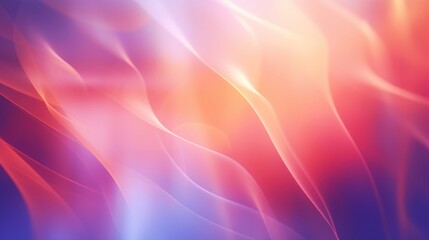 Obraz premium Abstract Pink and Purple Gradient Wave Background