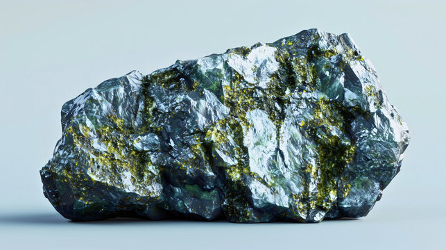Uranium ore used in the nuclear industry is a highly radioactive material. It is a classic mined uranium ore that is very expensive on the market.