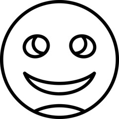 Slightly Smiling Face Icon