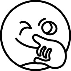 Thinking Face Icon