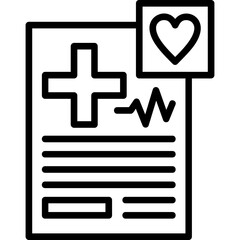 Fototapeta premium Health Check Icon