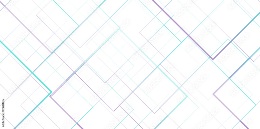 Poster vector abstract futuristic architecture concept with digital geometric connection. colorful geometri