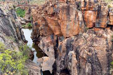 Blyde River Canyon Nature Reserve in Mpumalanga, South Africa forms part of the Greater Drakensberg...