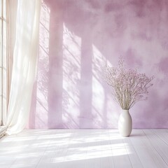 Lavender, Pink, White Room Photography Backdrop