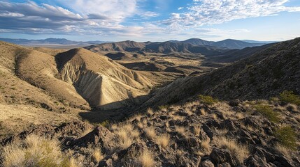 Vast landscapes stretching beyond sight.