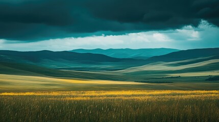 Obraz premium Vast landscapes stretching beyond sight.