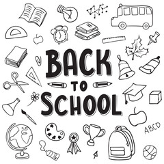 Back to School Clipart Vector Illustration