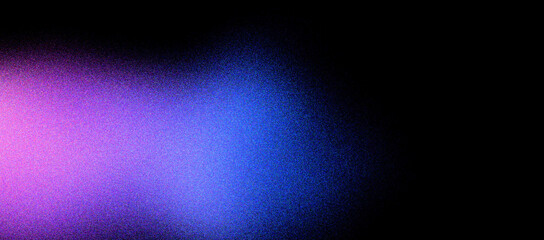 Abstract grainy grunge gradient background in purple blue and pink