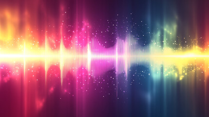 Obraz premium abstract background with equalizer