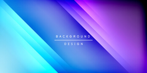 Bright lines background. Gradient geometric template wallpaper