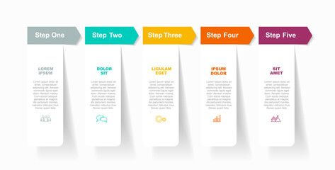 Infographic design template with place for your data. Vector illustration.