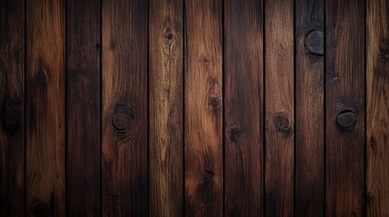 Fototapeta premium Wooden wall with rich texture showcasing warm tones in a rustic setting during afternoon light