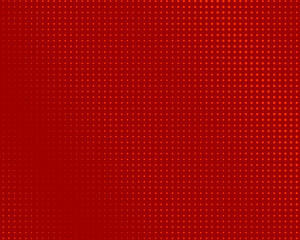 Bright Red Halftone dotted background. Pop art style. Pattern with small circles, dots, design element for web banners, posters, cards, wallpapers, backdrops, sites. Vector illustration
