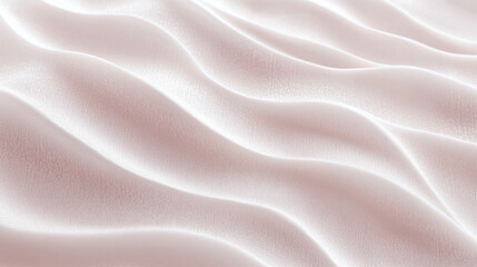soft and silky light pink texture with gentle wavy surface, close-up abstract background