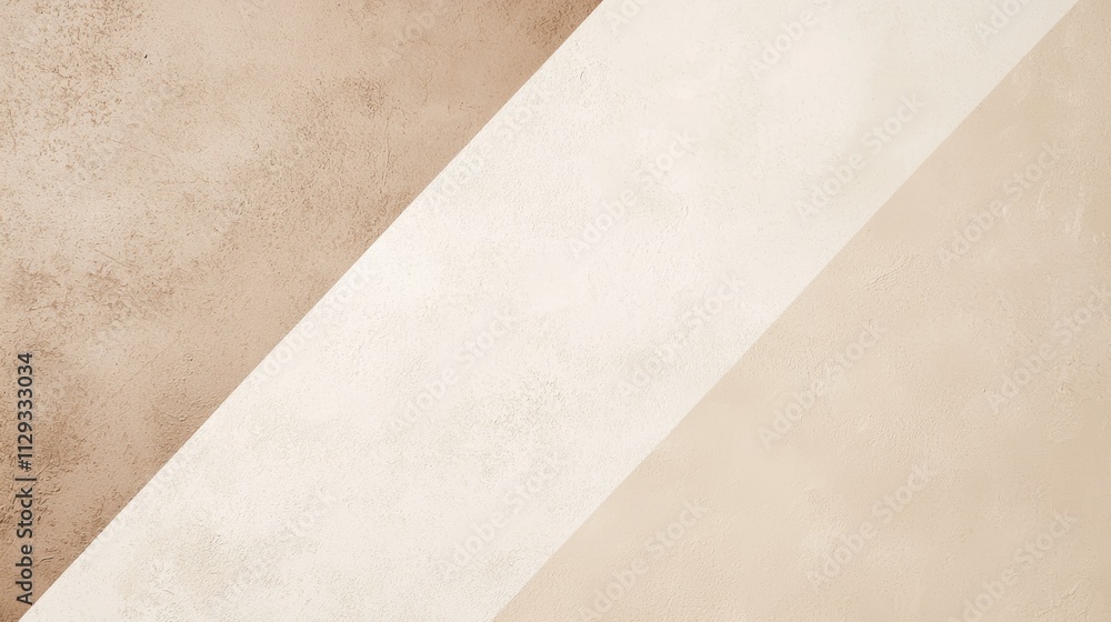 Poster neutral beige and white color blocks forming a geometric pattern create a minimalist and modern back