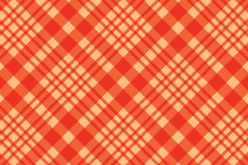 simple abstract apple orange color plaid check line pattern orange and red checkered background with a pattern of squares