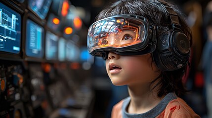 Classroom of the future where students learn through AIdriven lessons while human teachers guide and inspire personalized education paths