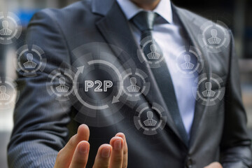 P2P communication and interaction.