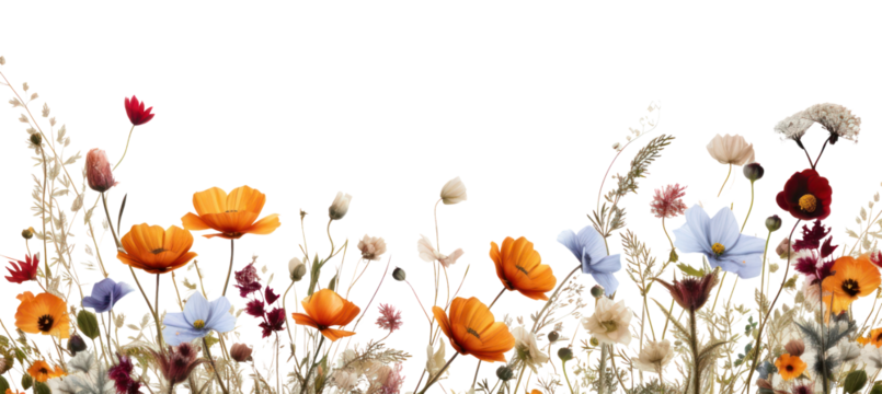 PNG Flower border flower backgrounds outdoors.