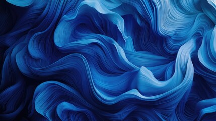 Obraz premium Blue and Black Background Close-Up