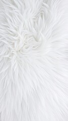 Obraz premium Soft and fluffy white fur texture, perfect for winter-themed designs, design