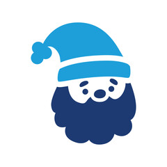Naklejka premium Santa icon