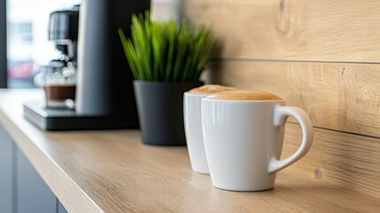 Freshly brewed coffee awaits