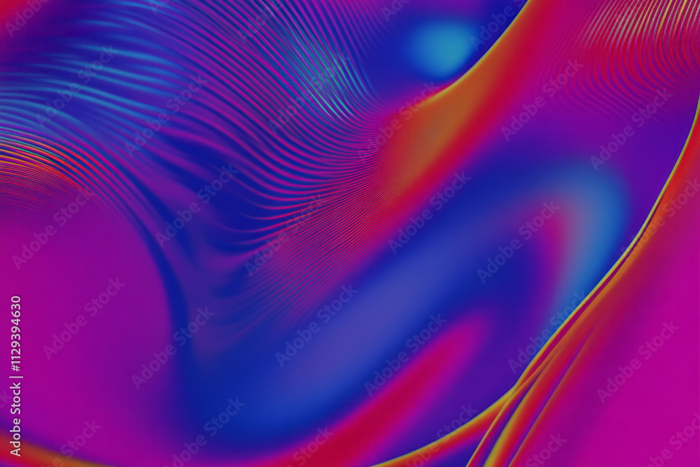 Poster a colorful abstract background with a wavy pattern