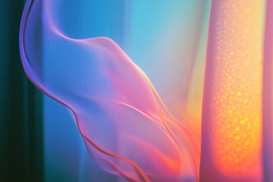 a close up of a colorful colored object