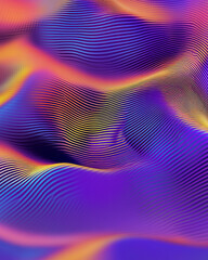 Fototapeta premium abstract background with wavy lines