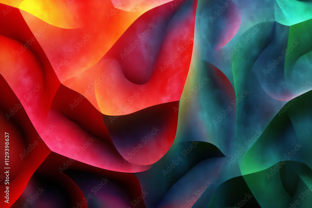 Poster a colorful abstract background with many colors