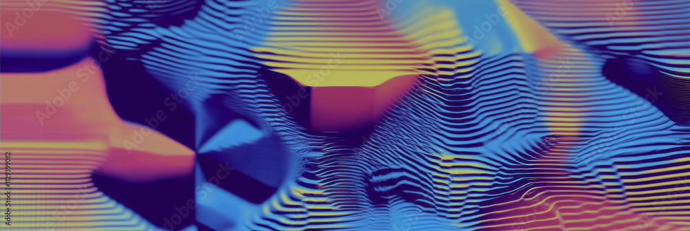 Poster a colorful abstract background with a pattern