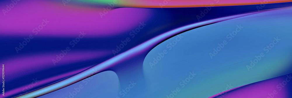 Poster a colorful abstract background with a wavy wave
