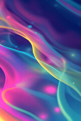 Naklejka premium a colorful abstract background with a blue and pink swirl