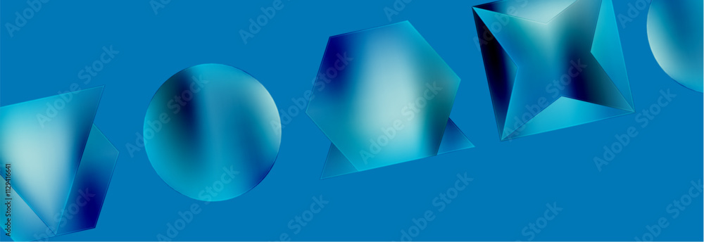 Poster neon color geometric shapes square triangle circle abstract background. vector illustration for wall