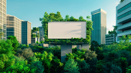 Obraz premium Un Respiro Verde: Naturaleza en la Ciudad